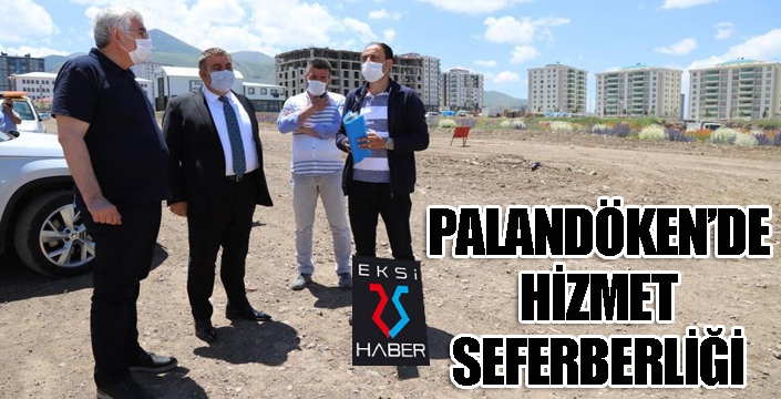 Palandöken’de hizmet seferberliği