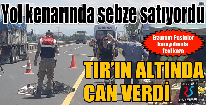 Pasinler’de trafik Kazası: 1 ölü