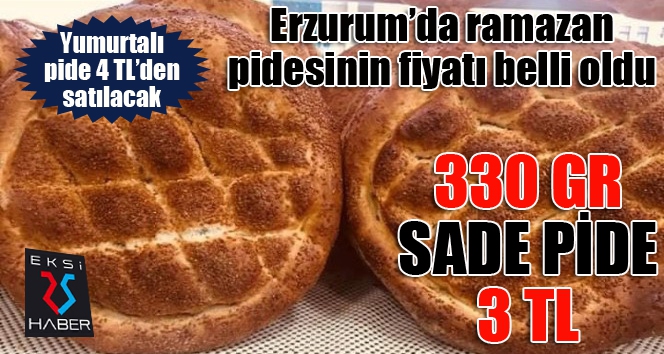 Ramazan pidesinin fiyatı belli oldu...