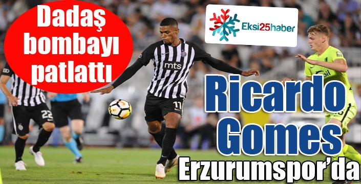 Ricardo Gomez Erzurumspor'da...