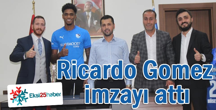 Ricardo Gomez, imzayı attı