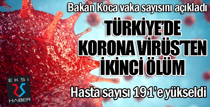 Sağlık Bakanı Koca: '61 yaşında erkek bir hastamızı kaybettik'