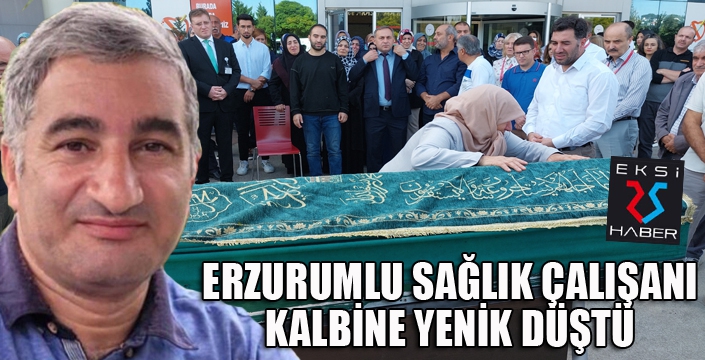 Sağlık çalışanı kalbine yenik düştü