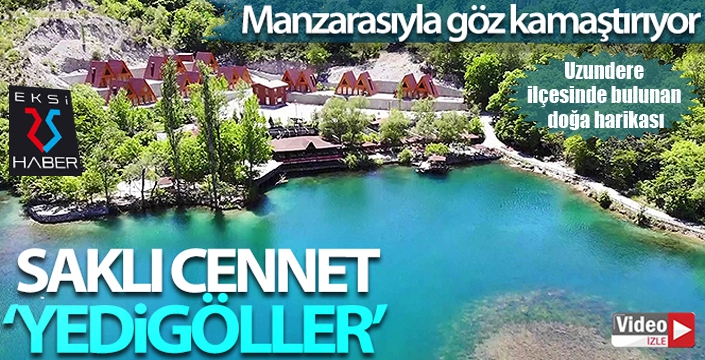 Saklı Cennet ‘Yedigöller' eşsiz manzarasıyla göz kamaştırıyor