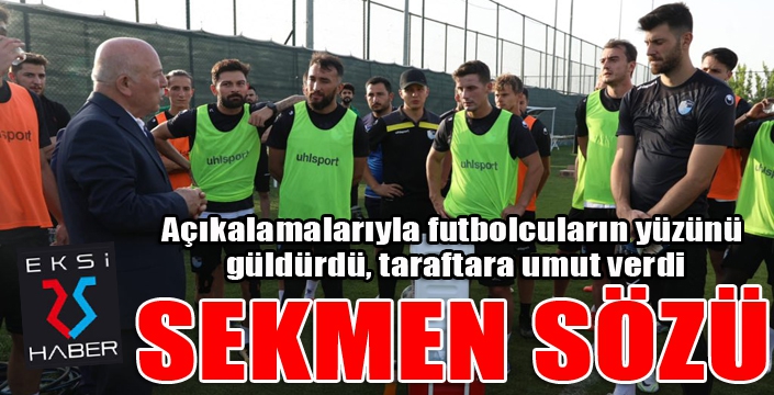 Sekmen'den futbolculara açık çek: Her zamankinden daha fazla...