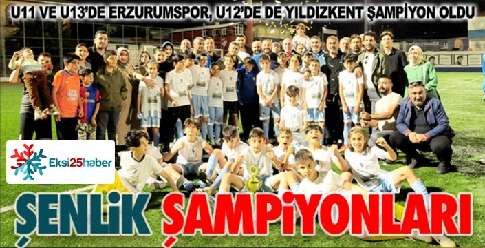 Şenlik Ligi'nin şampiyonları belli oldu...