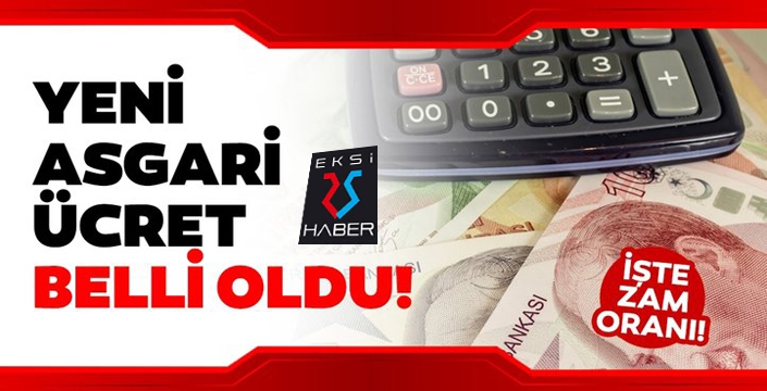 Son dakika haberi... Asgari ücret belli oldu! İşte 2020 asgari ücret rakamı...