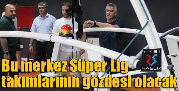 Sporcu Performans Ölçme Tesisi Süper Lig takımlarının gözdesi olmaya hazırlanıyor 