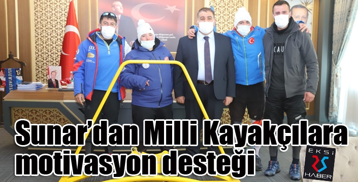 Sunar’dan Milli Kayakçılara motivasyon desteği