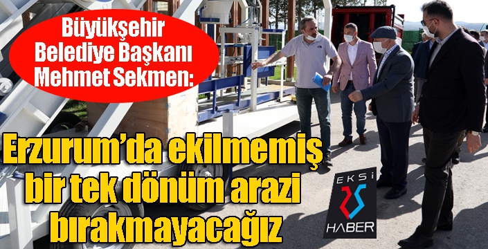 Tarım ve Hayvancılık Büyükşehir’le şahlanacak