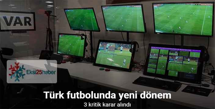 TFF, VAR kayıtlarını açıklamaya hazırlanıyor