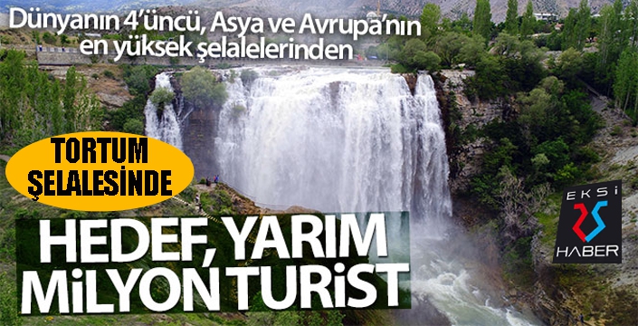 Tortum Şelalesi” yenilenen yüzüyle yarım milyon turist ağırlamayı hedefliyor