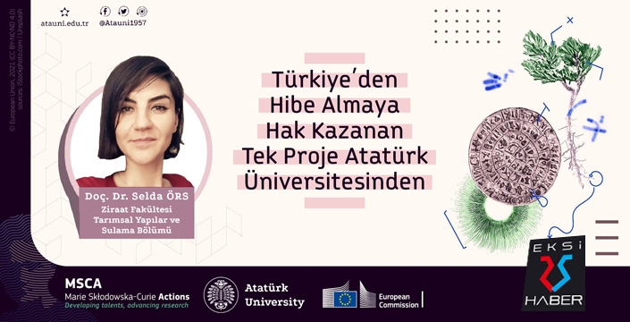 Türkiye’den hibe almaya hak kazanan tek proje Atatürk Üniversitesi’nden