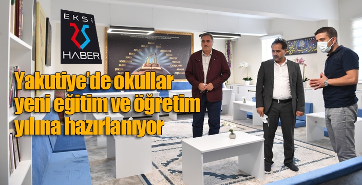 Yakutiye’nin okulları yeni eğitim ve öğretim yılına hazırlanıyor