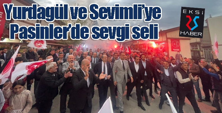 Yurdagül ve Sevimli’ye Pasinler’de sevgi seli